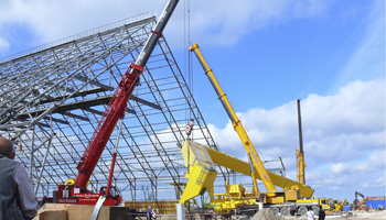 crane erection jobs undertaken